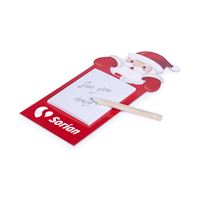 CALAMITA NATALIZIA CON BLOCK NOTES 